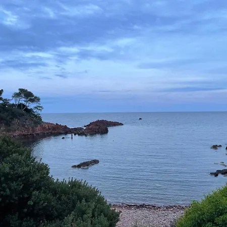 Апартаменти Le Nid T2 Grande Terrasse Au Parc Santa Lucia Raphael Bord De Mer Calanque A 100m